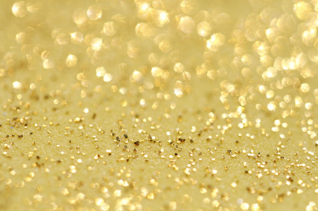 golden glitter sparkles dust  background