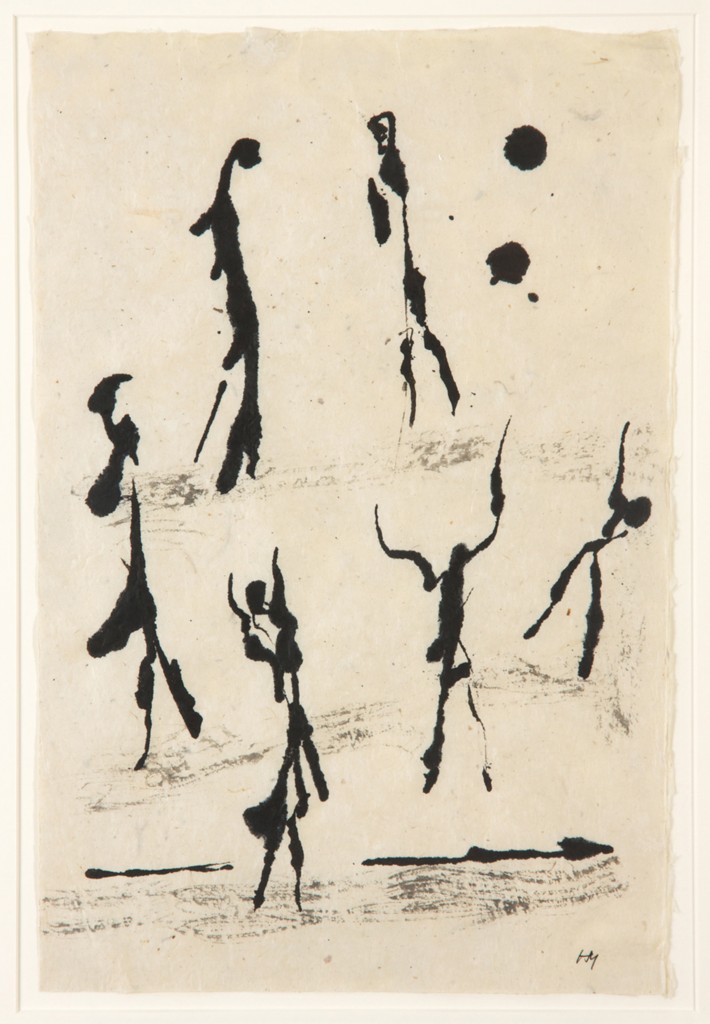 Encre n°89 - Encre de Chine - 1959 - 39 x 26 cm - Henri Michaux