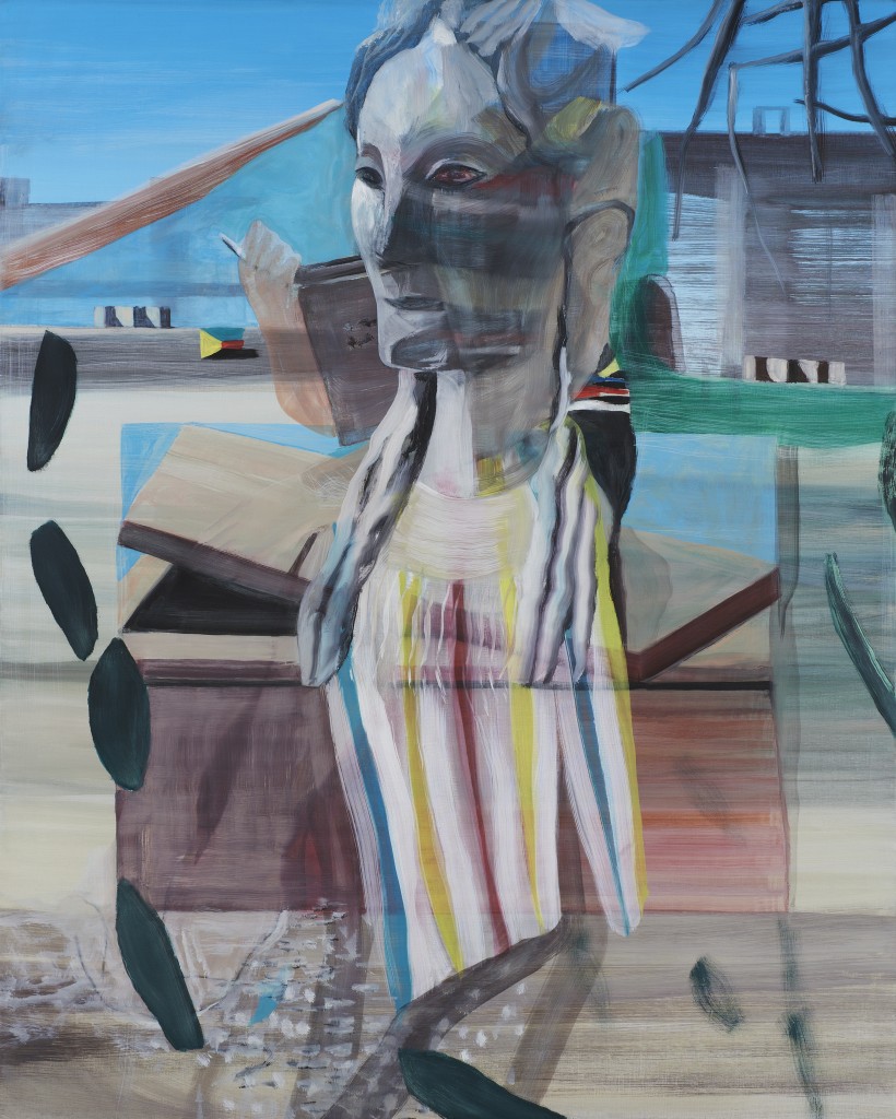 Marc Desgrandchamps Sans titre, 2015 Huile sur toile 162 x 130 cm