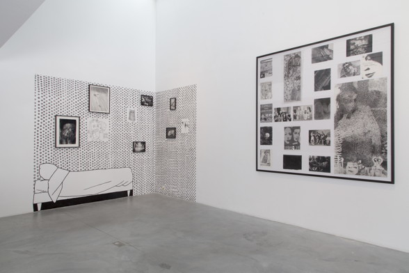 Exhibition view of "Garance", Galerie Nathalie Obadia, Brussels, Belgium, 2016