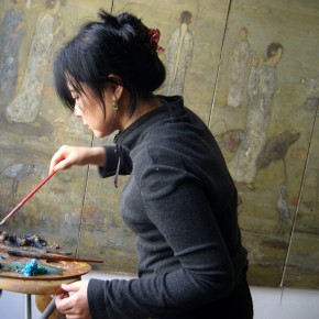 Rencontre avec l'artiste chinoise Juan Juan Li dans son atelier parisien